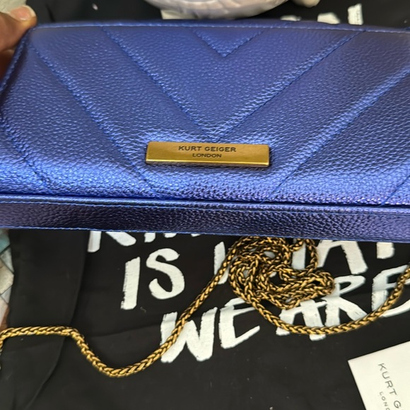 COPY - Kurt Geiger London Extra Mini Kensington Quilted Leather Wallet on a C… - Picture 14 of 17